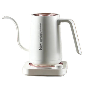 Elektrischer Schwanenhals-Wasserkocher 900 ml – Temperaturgesteuerter Kaffeekessel aus Edelstahl 304, 1500W Schnellheizung