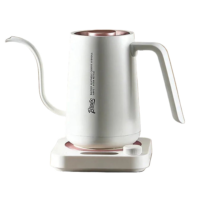 Elektrischer Schwanenhals-Wasserkocher 900 ml – Temperaturgesteuerter Kaffeekessel aus Edelstahl 304, 1500W Schnellheizung