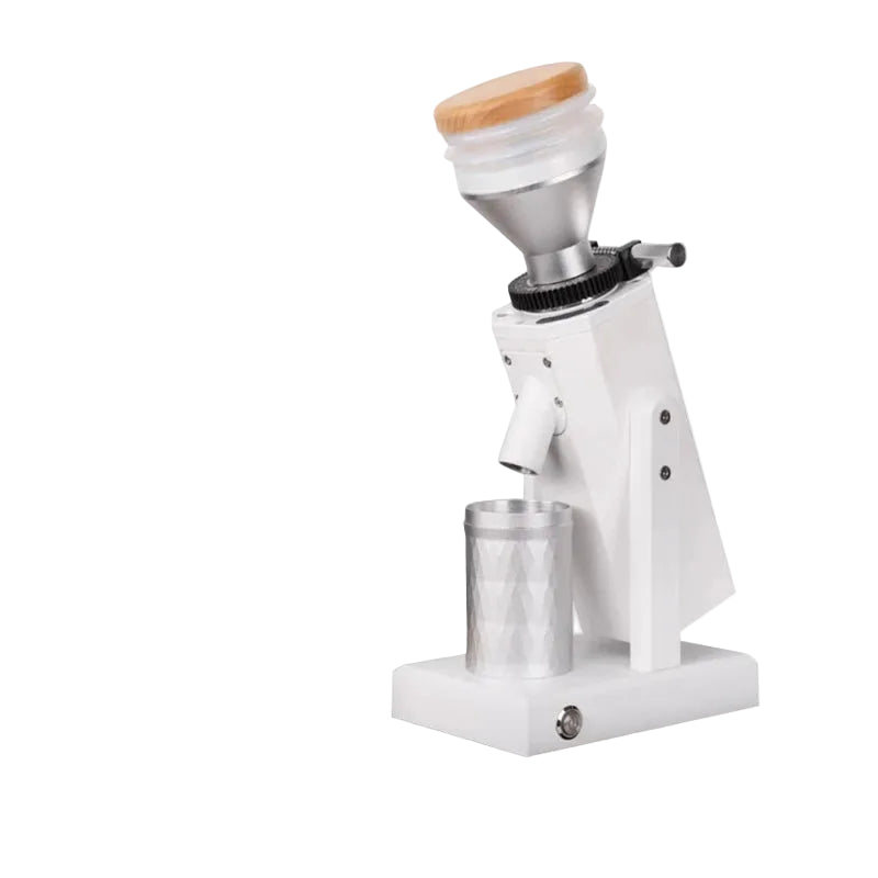 Elektrische Kaffeemühle mit konischem Mahlwerk – 450 g Bohnenbehälter, 180W Espresso Kaffeemühle für Zuhause